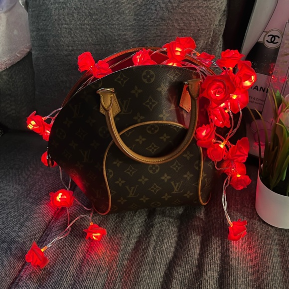 Louis Vuitton Brown and Tan Monogram Bag, Ellipse MM - Picture 8 of 11